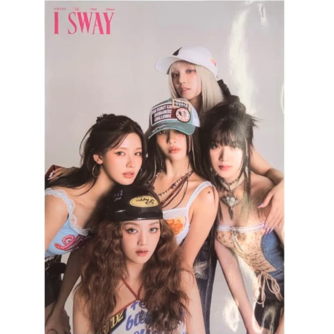 G)I-DLE Official Poster [I Sway] [4682] [4682] Album version Beat ver.