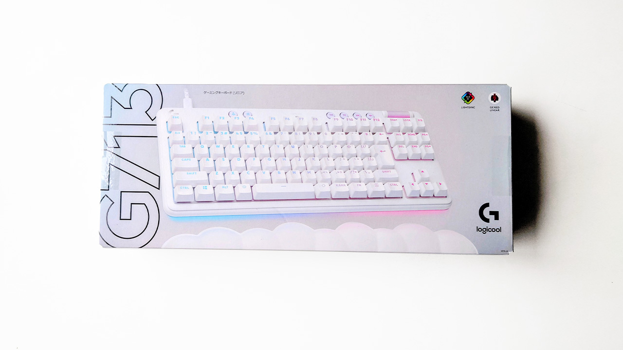 Logicoolのゲーミングキーボード「G713」を1ヶ月がっつり使ってみた