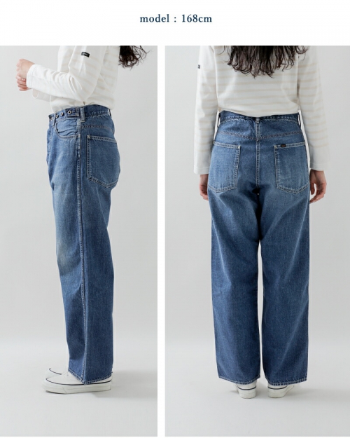 chimala チマラ 12oz ウエスト アジャスタブル デニム パンツ cs39