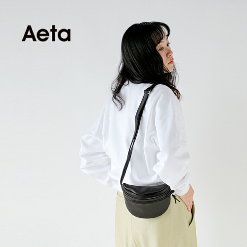 Aeta アエタ <br>DA111 WAIST POUCH S ディアレザー ウエスト ポーチ S
