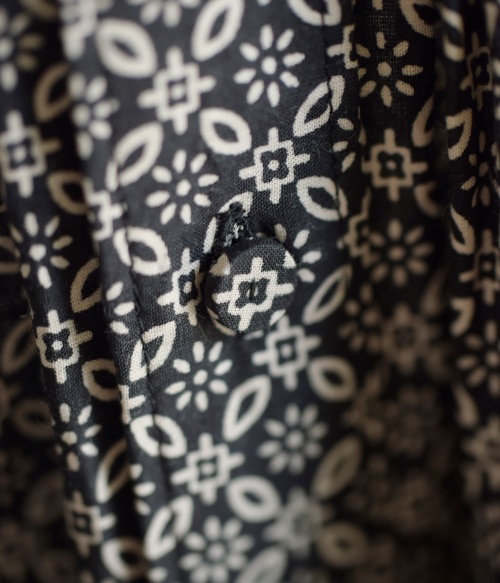 maison de soil メゾン ド ソイル フラワーブロック プリント ミニ