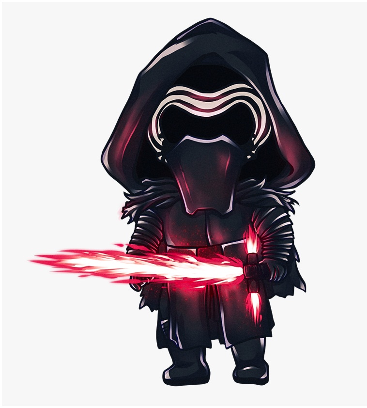 小さなカイロ・レンのイラスト