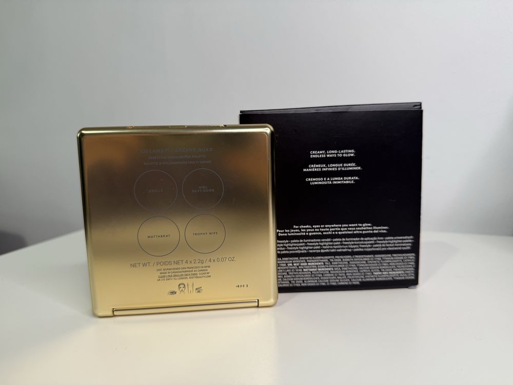 Paleta cieni rozświetlaczy Fenty Beauty X Arcane Killawatt quad