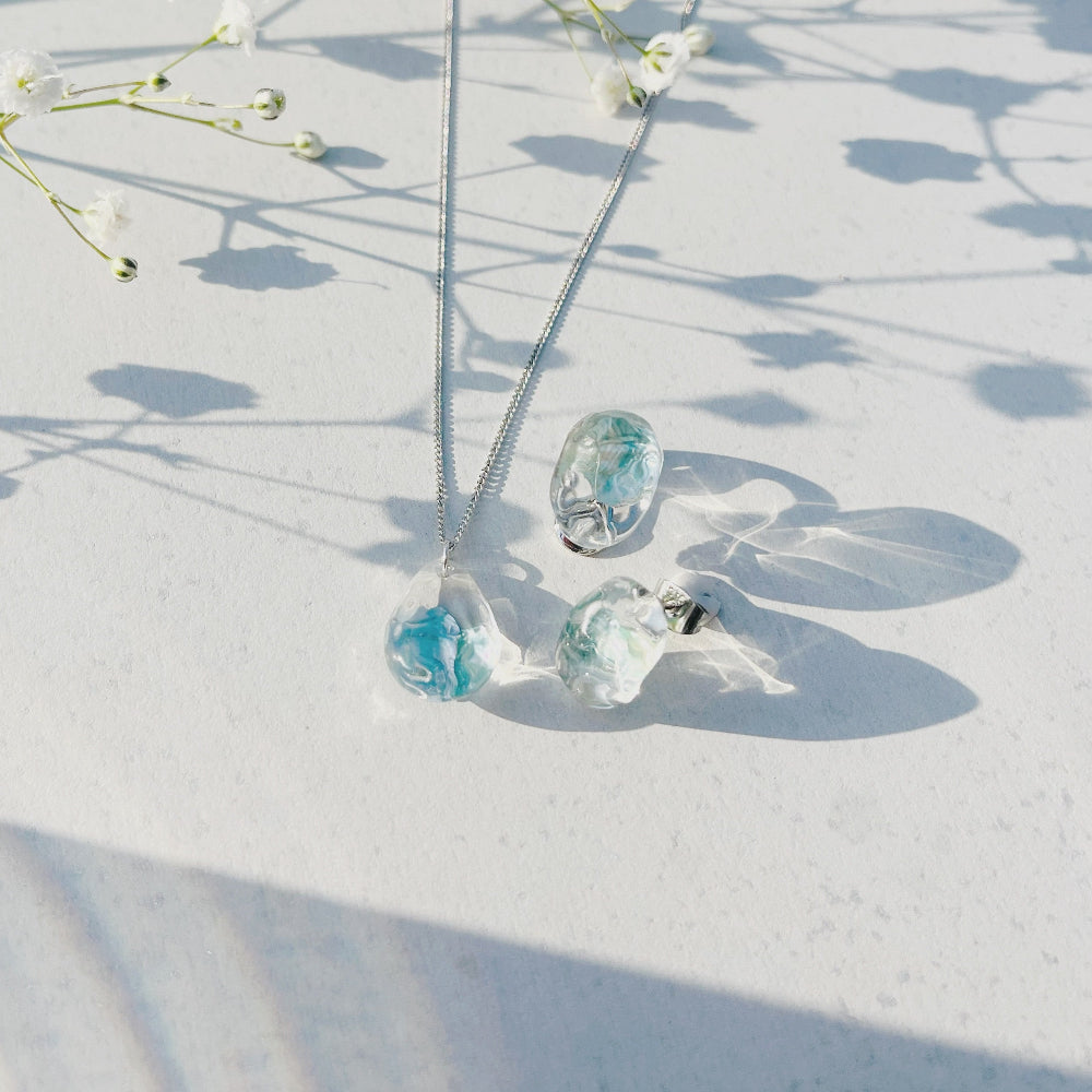 ガラスアクセサリー namima ネックレス – iriser - イリゼ