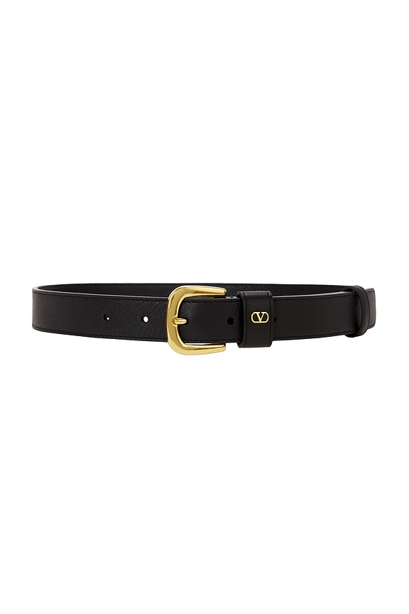 Lemaire Minimal Western Belt in Black | FWRD