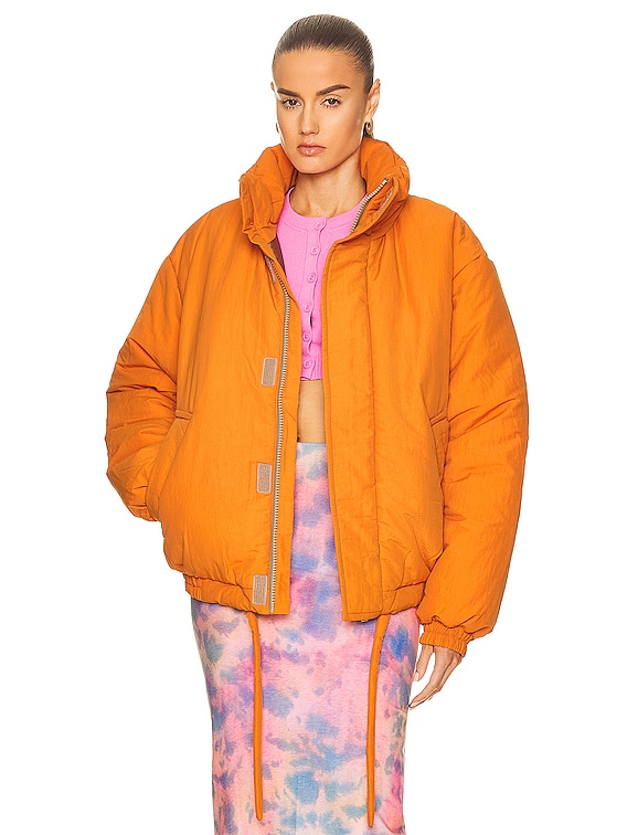 Acne Studios Padded Jacket in Pumpkin Orange | FWRD