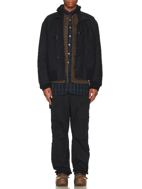 Engineered Garments Deck Jacket in Navy | FWRD