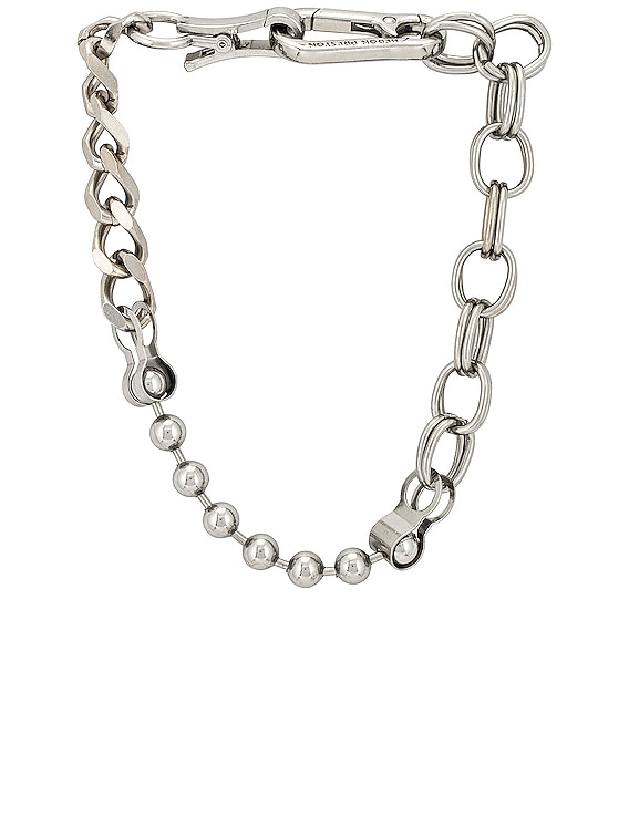 Heron Preston MULTICHAIN ネックレス - silver | FWRD