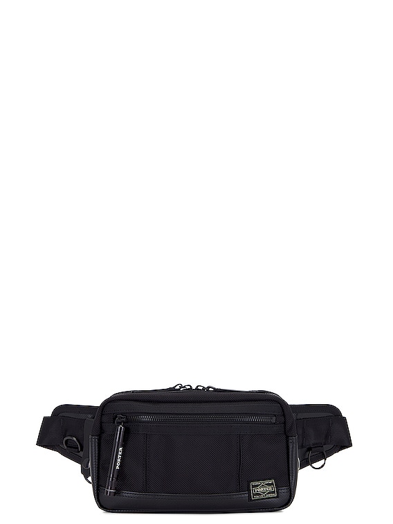 Porter-Yoshida & Co. Heat Waist Bag in Black | FWRD