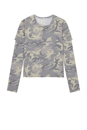 Jaded London Resident Hater Hockey Top in Tree Camo | REVOLVE