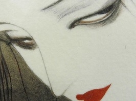 天野喜孝 ミクストメディア「桜姫」】絵画の買取実績一覧 - いわの美術