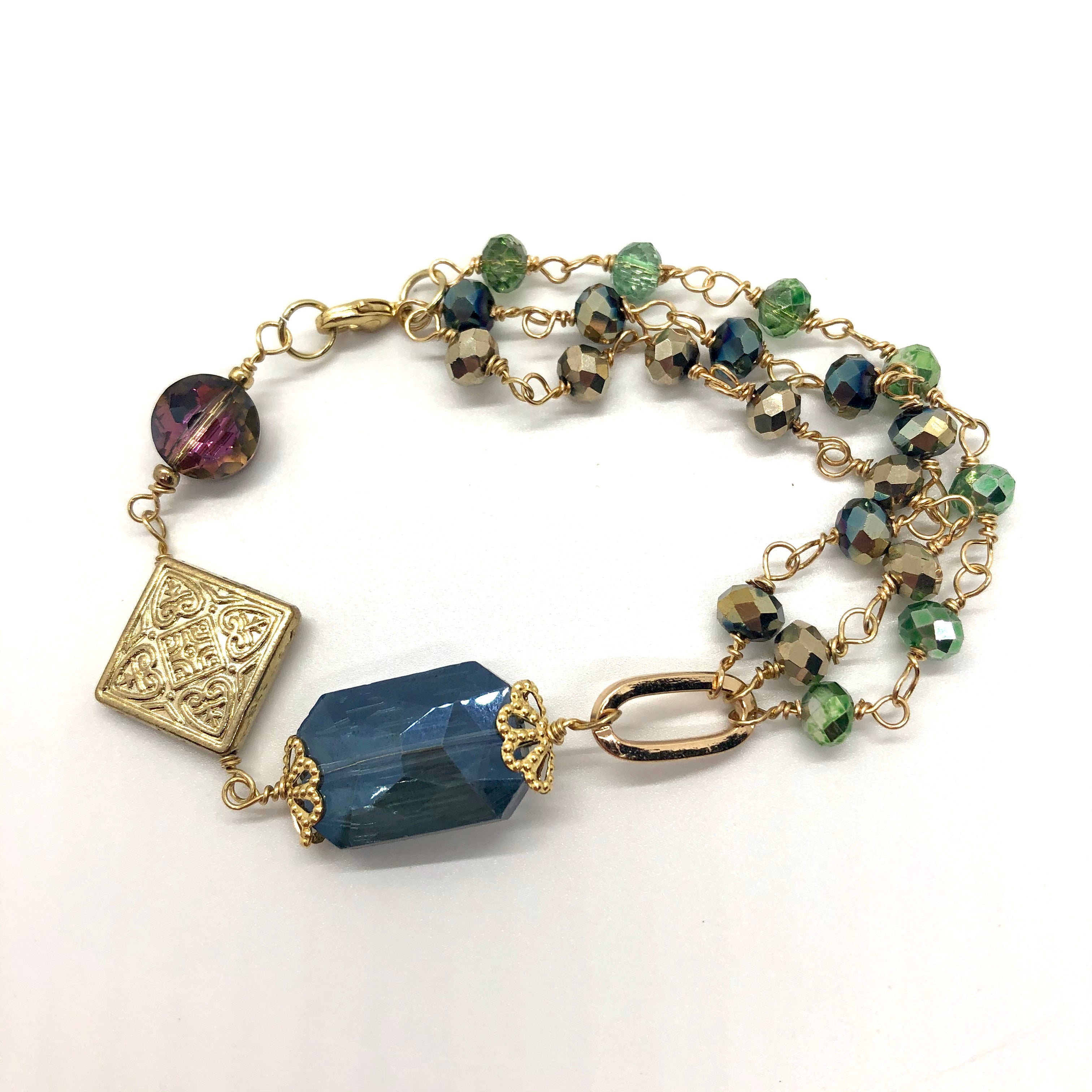 Byzantine Queen Bracelet – The Sparkle Site
