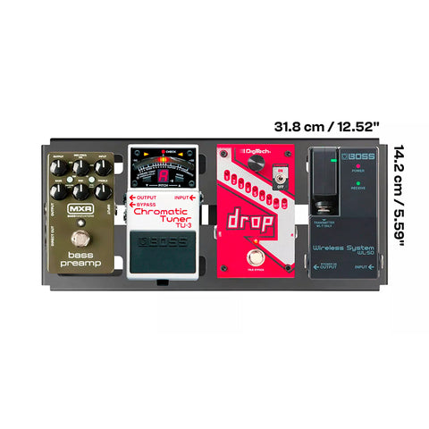 RockBoard DUO 2.0, Pedalboard with Gig Bag – It Music