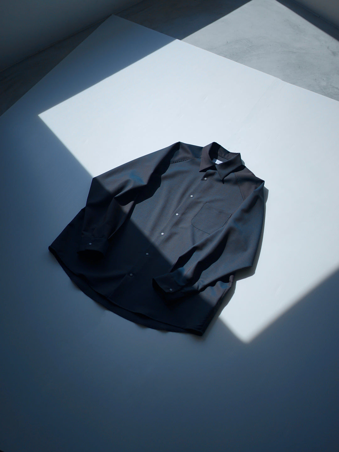 Wool & Kid mohair Tropical raglan sleeve shirt – itochi 公式