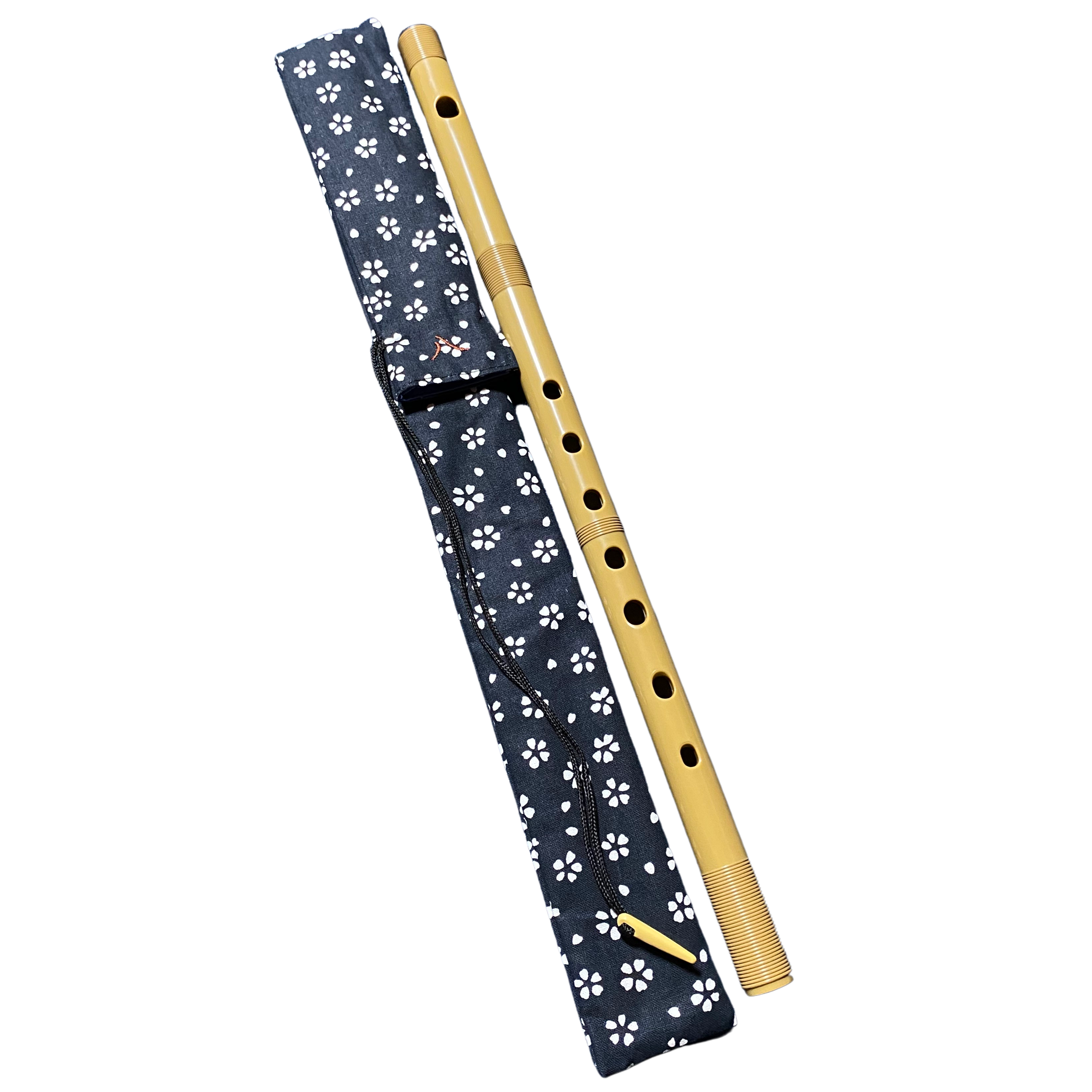 いとろ和楽器店 | 教育用篠笛[プラスチック製] 8本調子(ケース付) 調律管