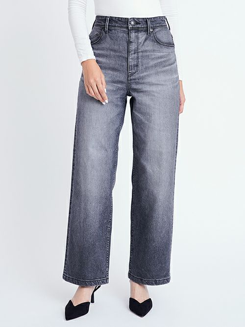 YANUK ヤヌーク デニムパンツ ルーズストレート JOAN 【全2色】 FVB