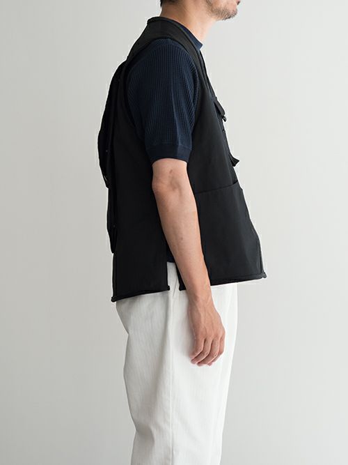 KENNETH FIELDケネスフィールド GUIDE VEST BLACK | ITAL STYLE WEAR