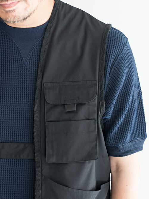 KENNETH FIELDケネスフィールド GUIDE VEST BLACK | ITAL STYLE WEAR