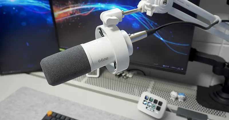 FIFINE K688レビュー【高音質かつコスパ最強！ダイナミックマイクで