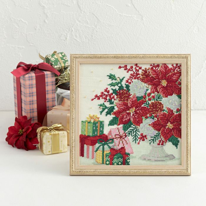 クロスステッチフレーム＜ハロウィンの訪れ＞ | リバティ 生地、編み物