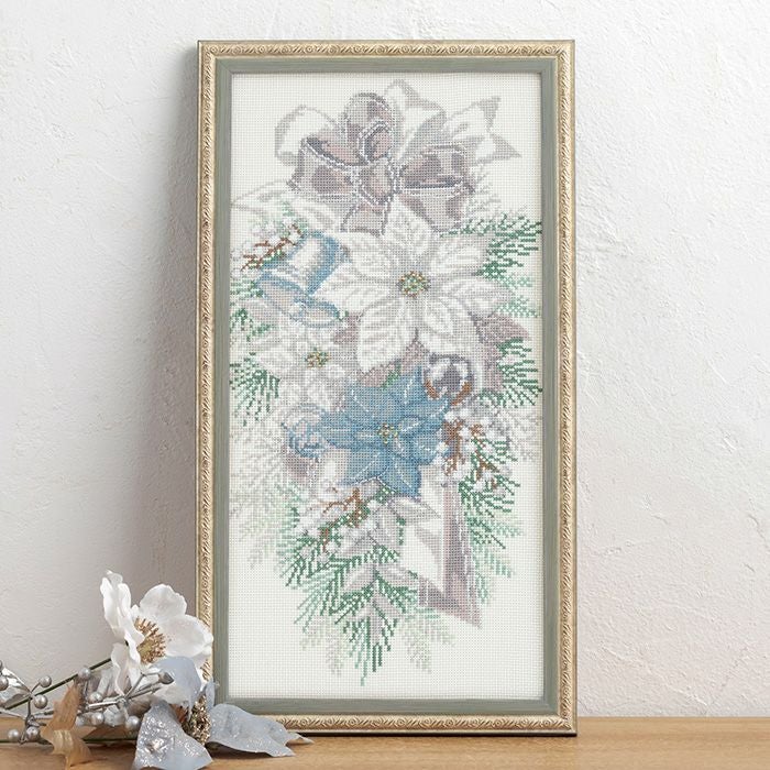 クロスステッチフレーム＜七福神のしあわせ宝舟＞ | リバティ 生地