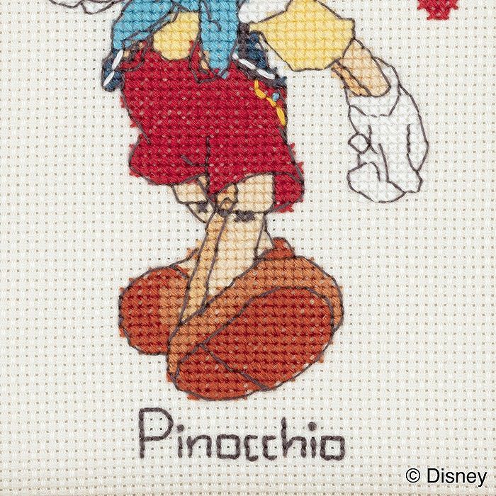 クロスステッチミニフレーム＜Disney Classics～ピノキオ