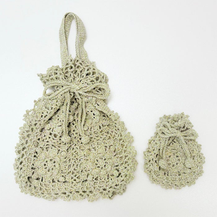 ブランケット＜睡蓮＞（編み物 材料セット） | リバティ 生地、編み物