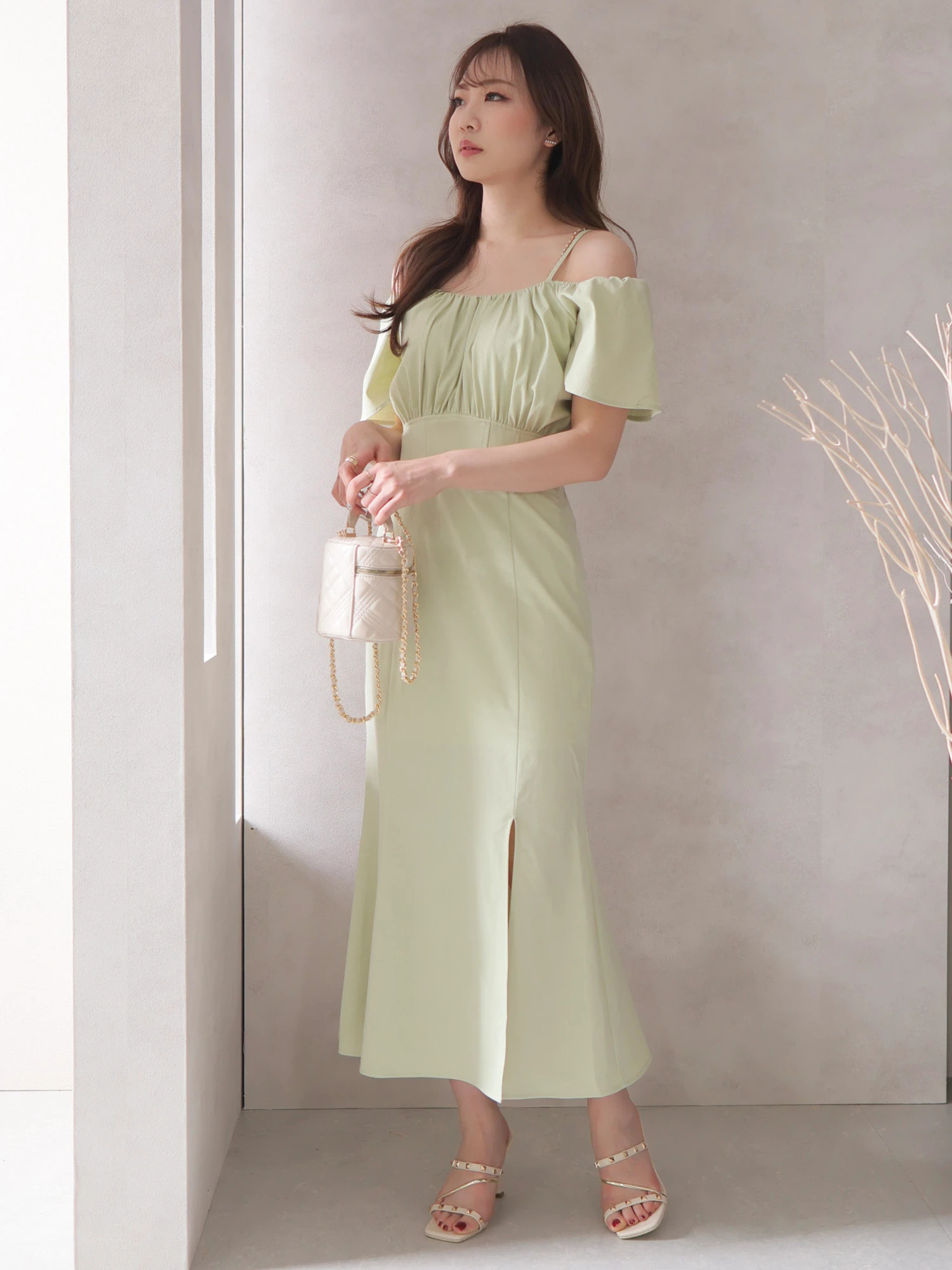 LIP SERVICE（リップサービス）｜ 2wayオフショルマーメイドワンピース