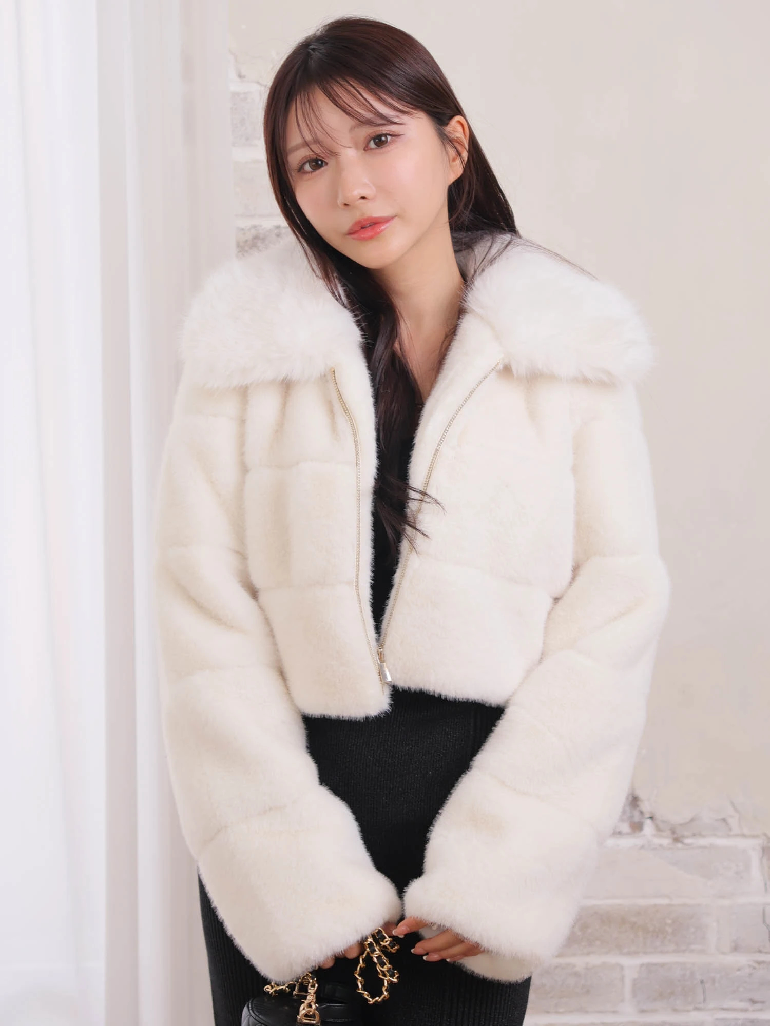 LIP SERVICE（リップサービス）｜ 2wayカラーショートファージャケット