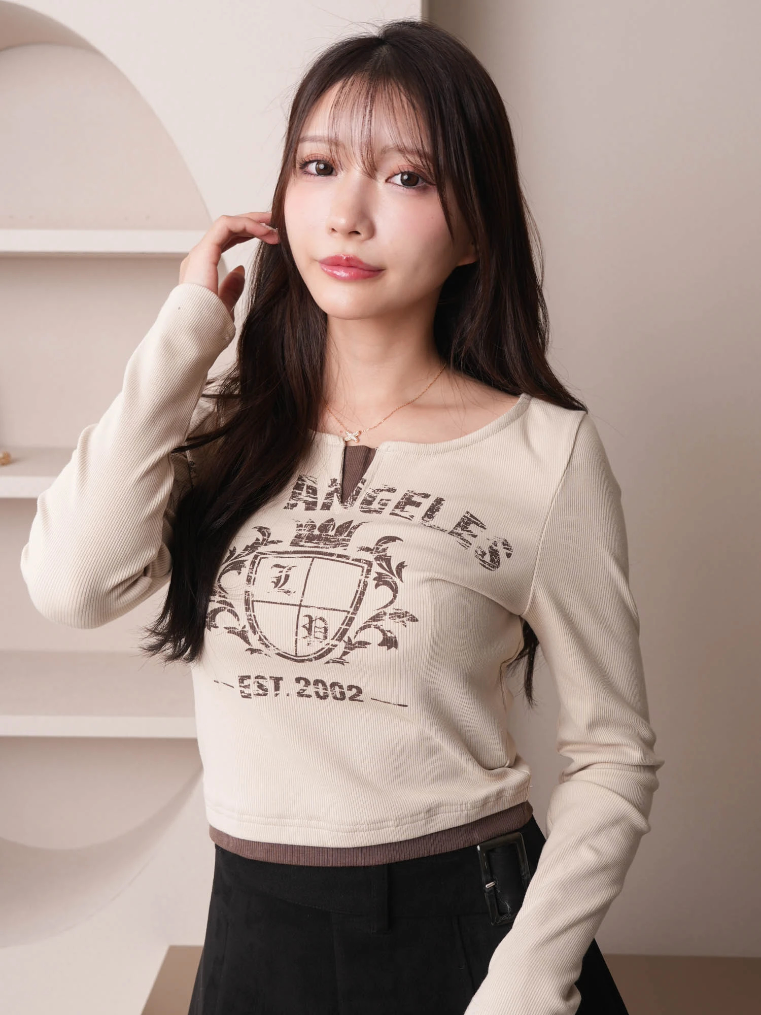 LIP SERVICE（リップサービス）｜ レトロプリントカットトップス