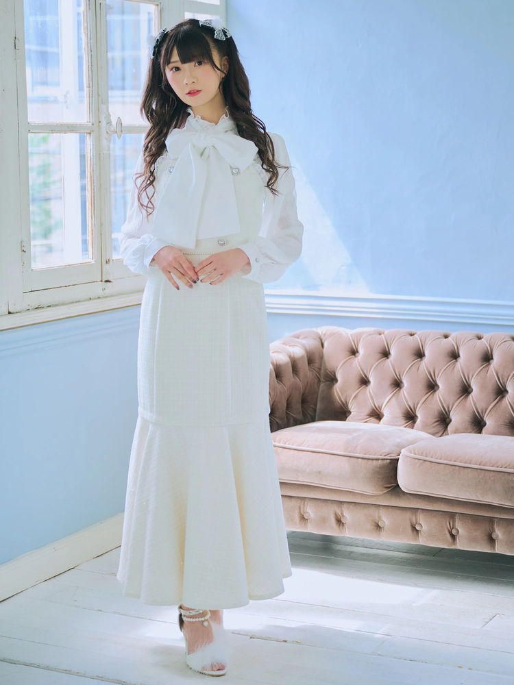 レースリボンタイブラウス - Ank Rouge(アンクルージュ)のシャツ