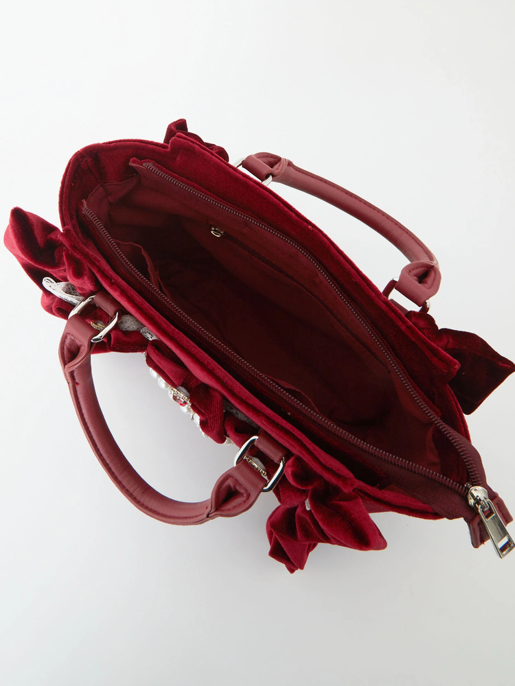 確定ファンサのおまじないベロアBag(小) - Ank Rouge(アンクルージュ