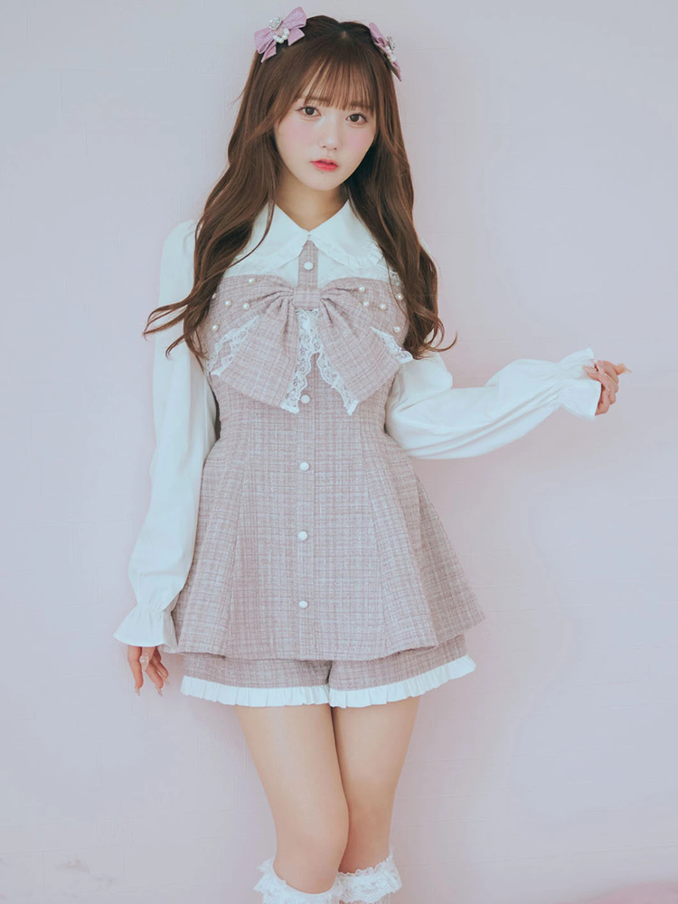 キラキラツイードリボンSetup - Ank Rouge(アンクルージュ)の