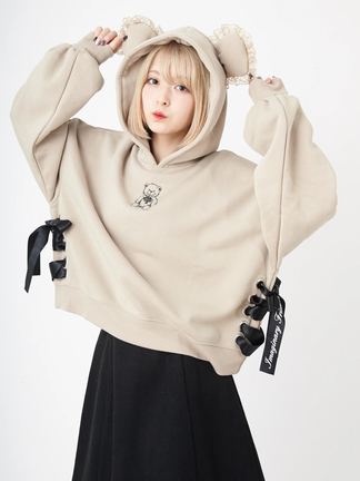 くまパーカー - Ank Rouge(アンクルージュ)のパーカ｜ファッション通販