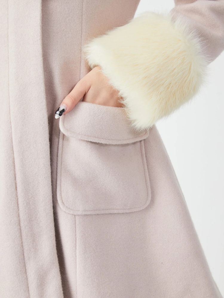 ビット付きフレアーダッフルコート - Ank Rouge(アンクルージュ)の