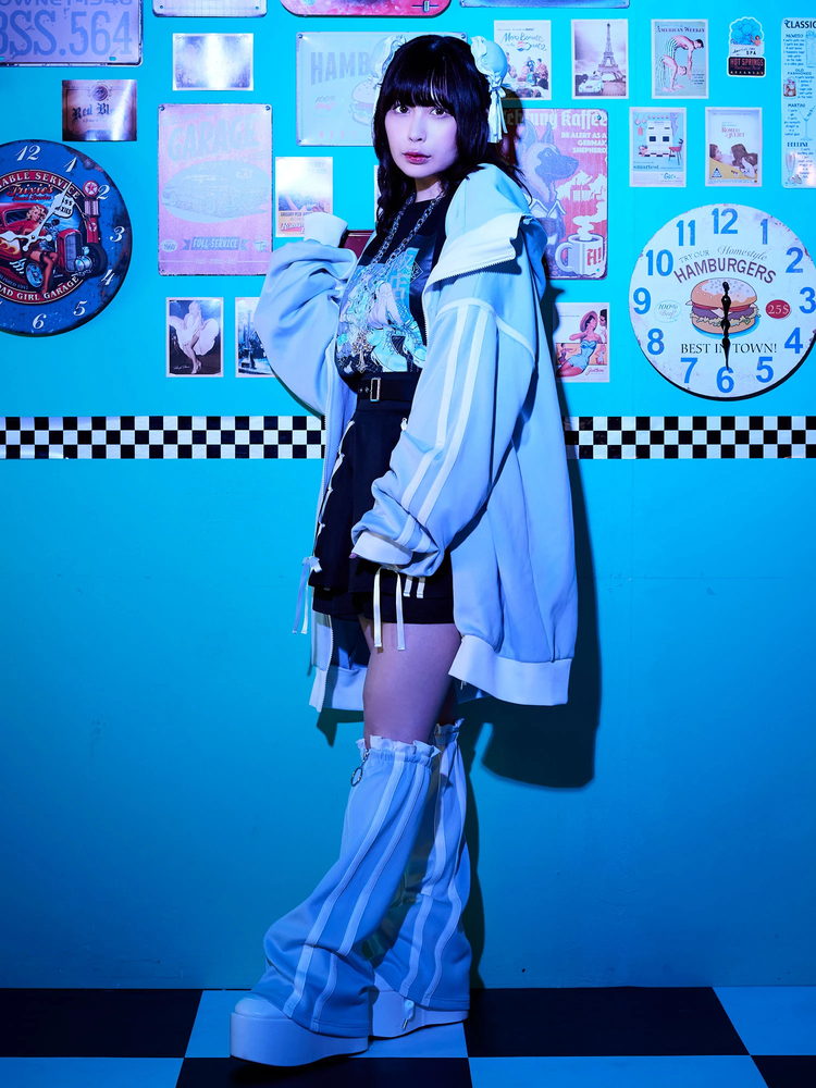 ジャージのパーカー - Jamie エーエヌケー(ジェイミーエーエヌケー)の