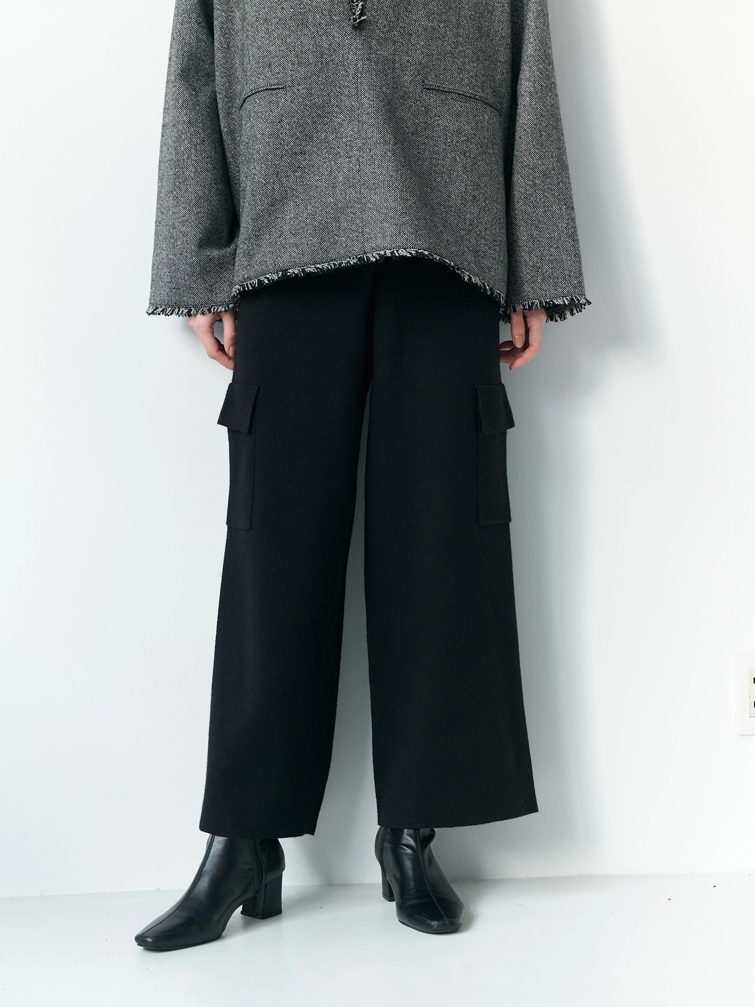 ふわもちタッチニットパンツ / Brown&Street（ブラウンアンド