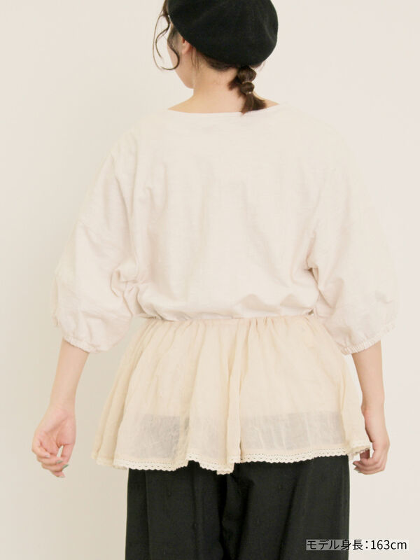 セール】 【kazumi×Samansa Mos2】ケープ付ボレロ（ブラック/ピンク