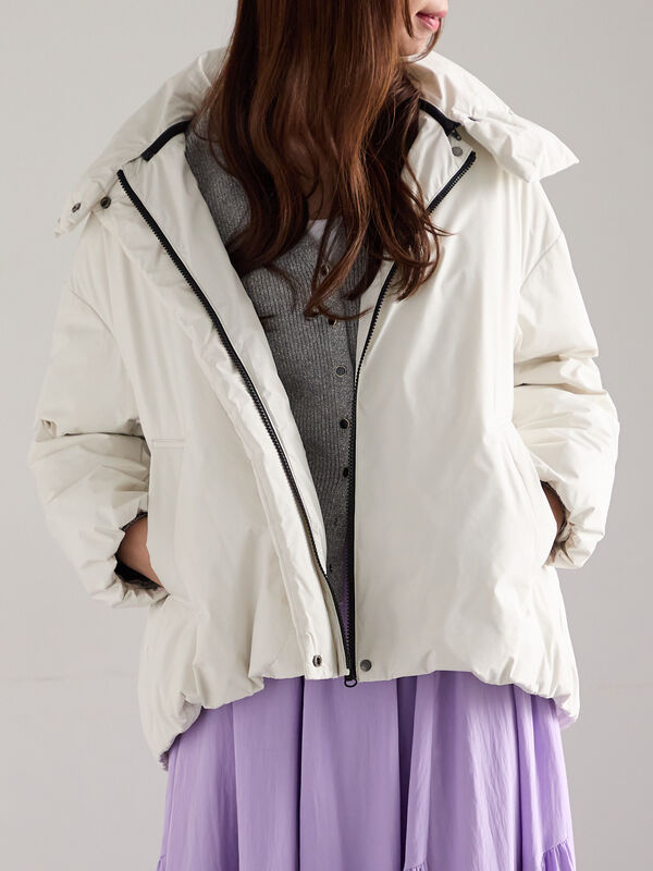 セール】 スタンドカラーショートダウンジャケット《2025winter