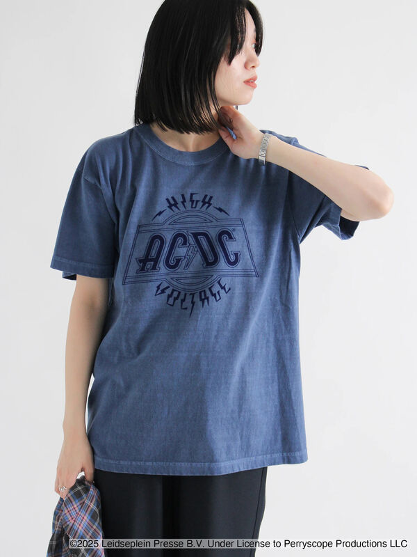 セール】 【GOOD ROCK SPEED】AC/DC Tシャツ（ネイビー/トップス/T
