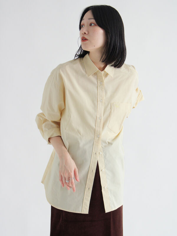 セール】 シャンブレーシャツ（ピンク/イエロー/サックスブルー