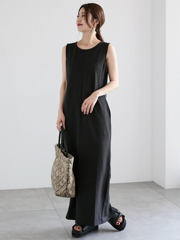 コクーンマキシワンピース（ワンピース/ワンピース）｜Te chichi