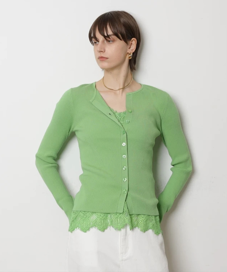 レースキャミ付きアンサンブル | アンサンブル | CADUNE（カデュネ