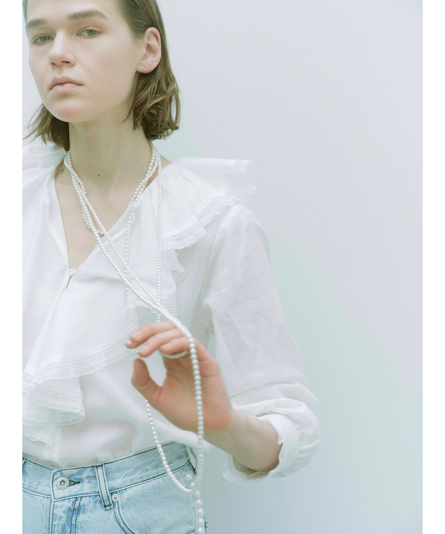 ラッフルブラウス | シャツ・ブラウス | CADUNE（カデュネ） │【公式