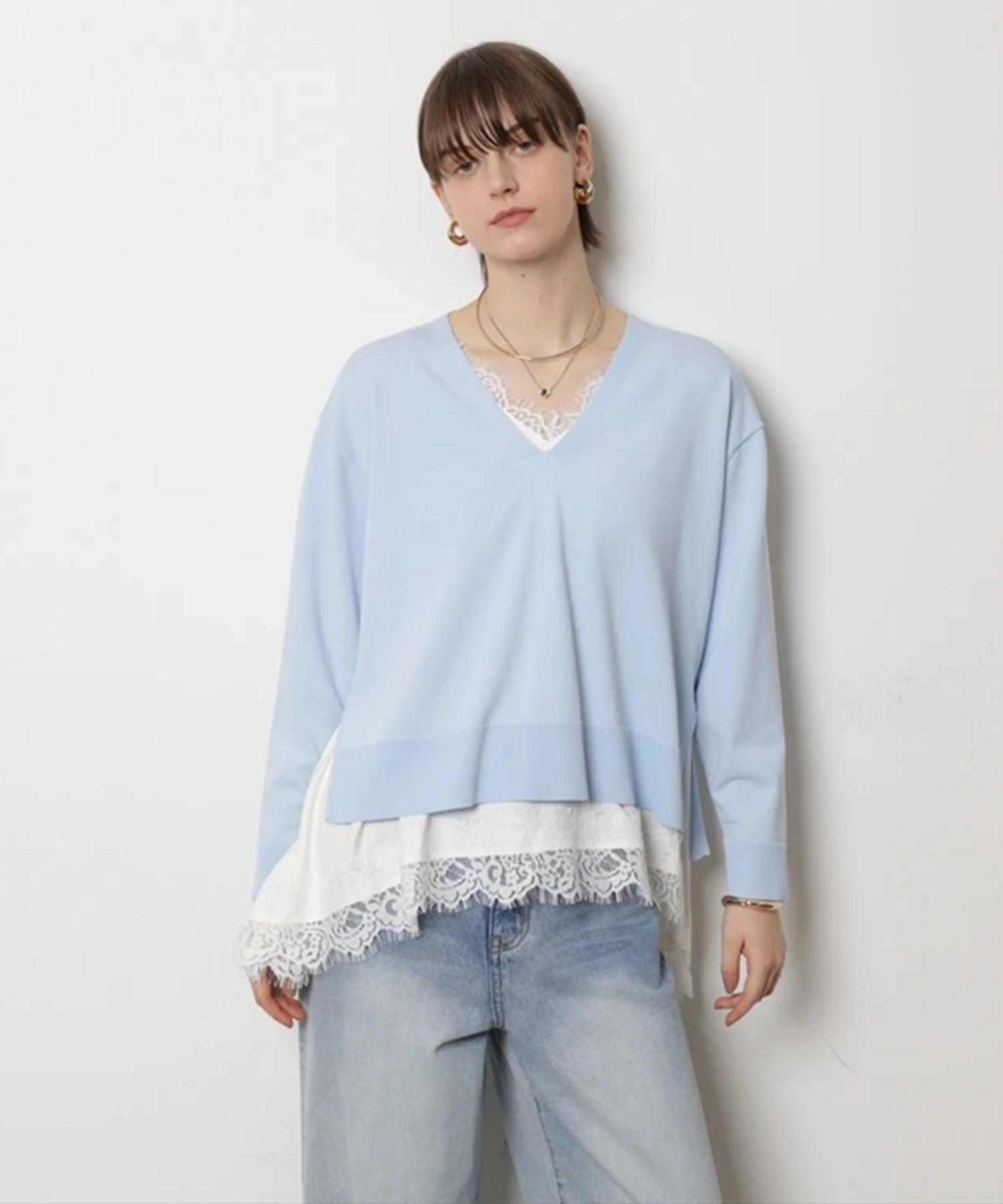 キャミ付きVニット | ニット | CADUNE（カデュネ） │【公式通販