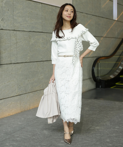 シャツレイヤードライクニット | ニット | JUSGLITTY（ジャス