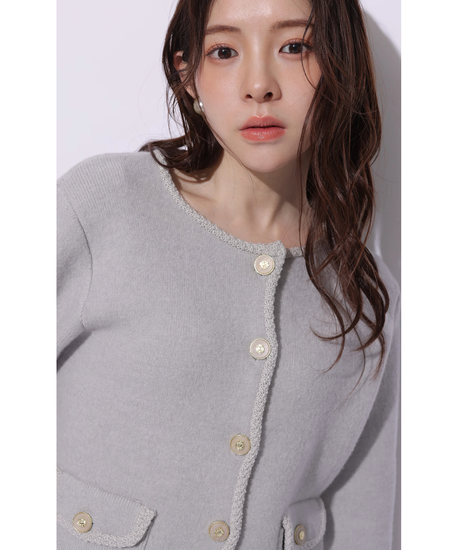 フラップポケットニットジャケット | カーデ | Rirandture（リランド