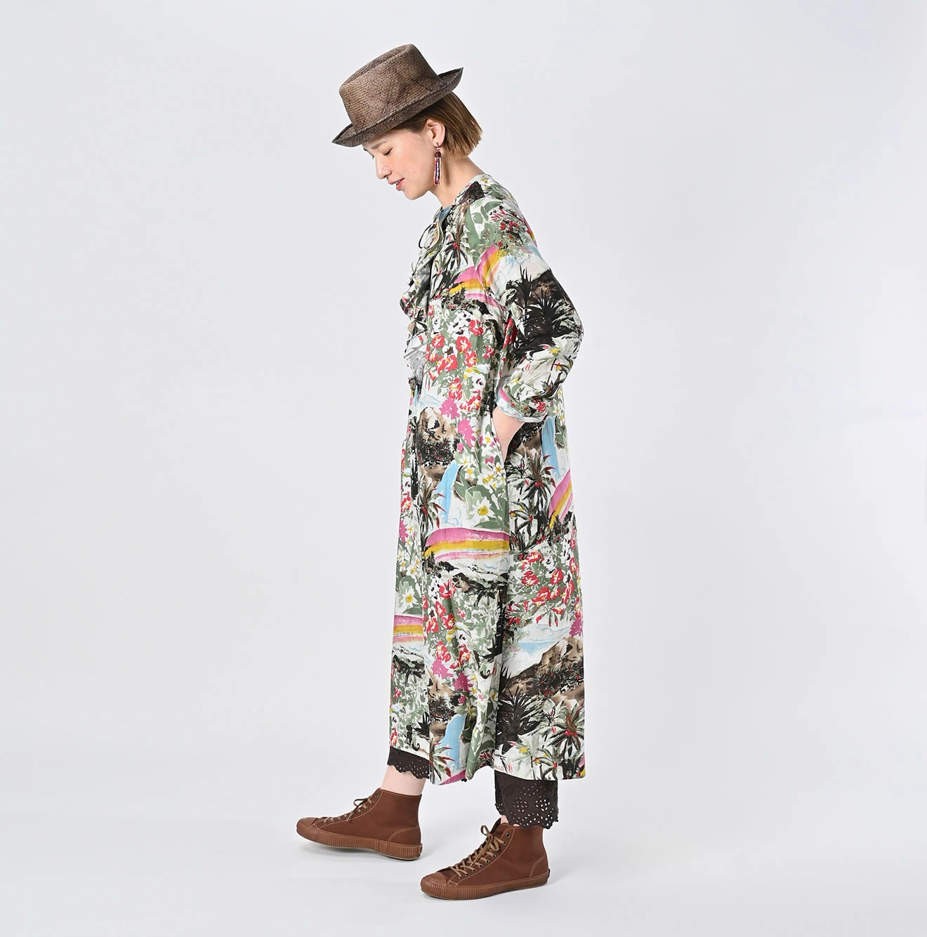 45R（フォーティファイブアール）| アイリーアロハプリントのドレス