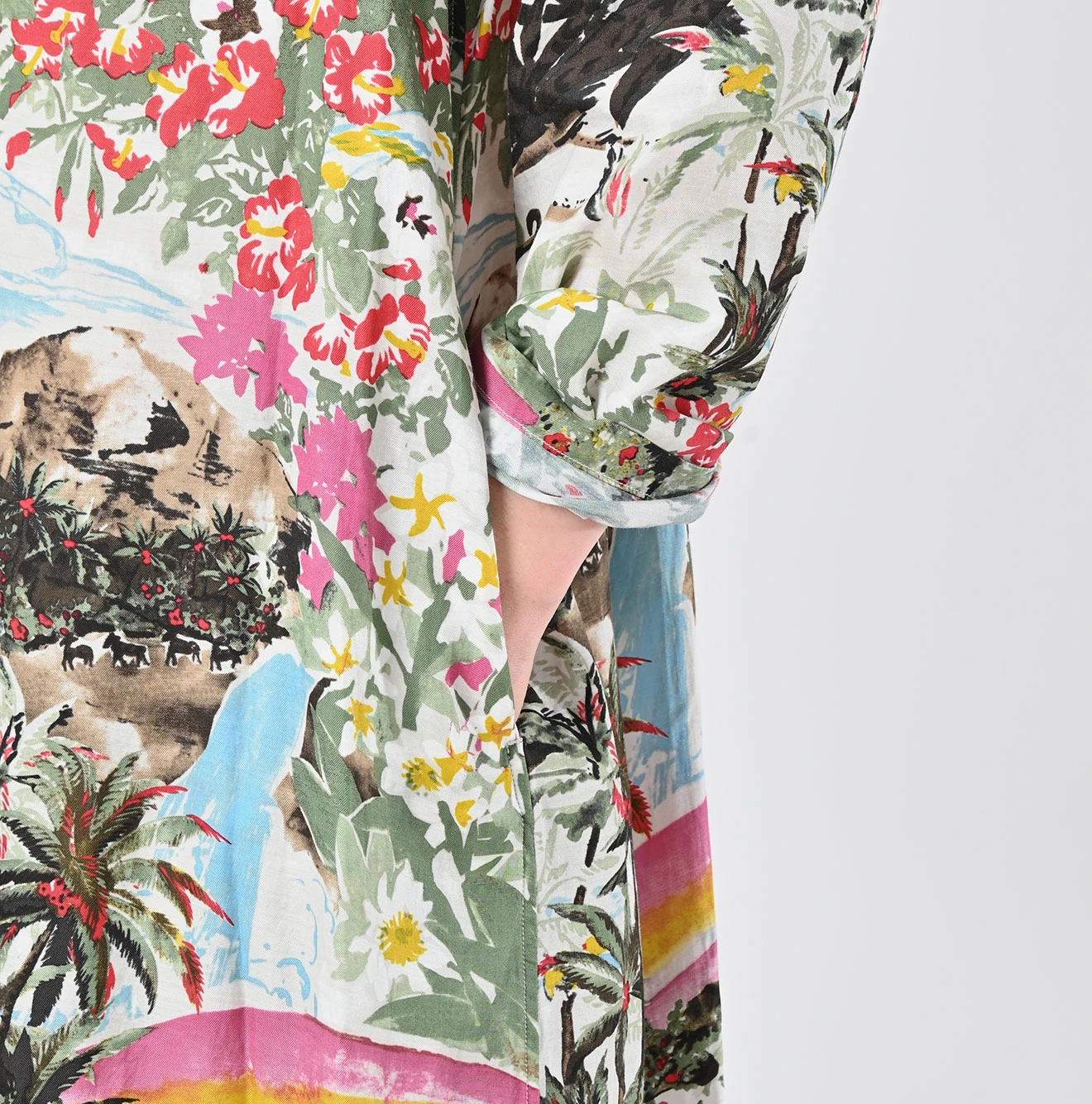 45R（フォーティファイブアール）| アイリーアロハプリントのドレス