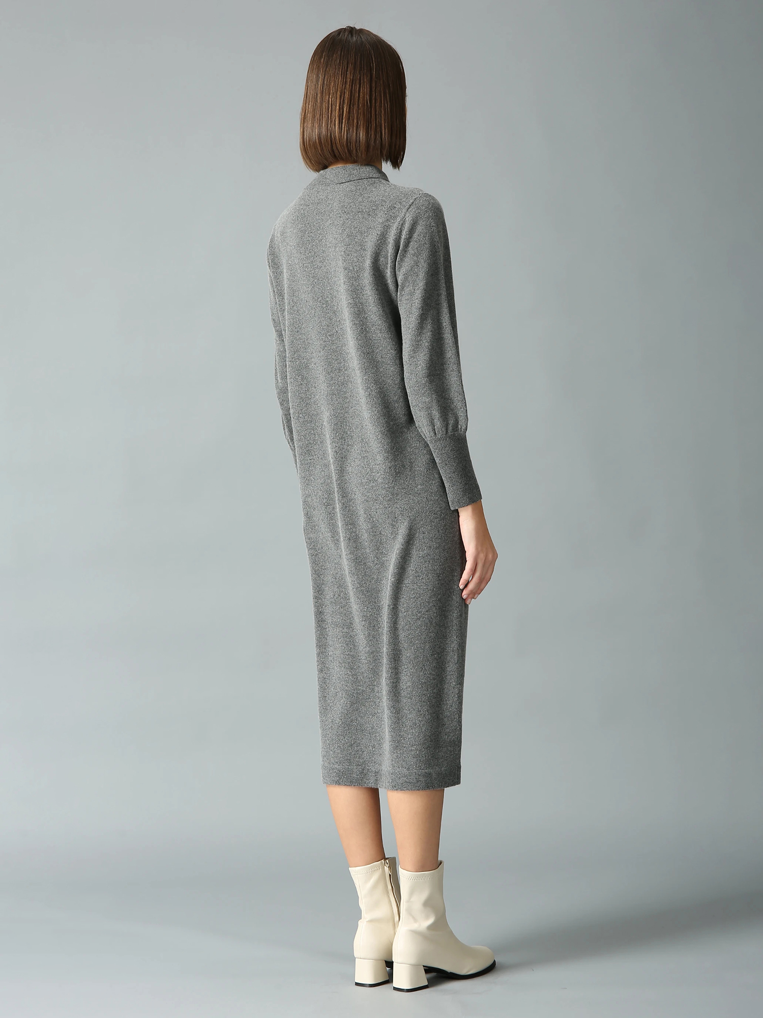 ウールカシミヤ ニット ワンピース ｜ MORABITO SPELL（モラビトスペル